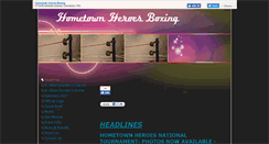 Desktop Screenshot of hometownheroesboxing.us